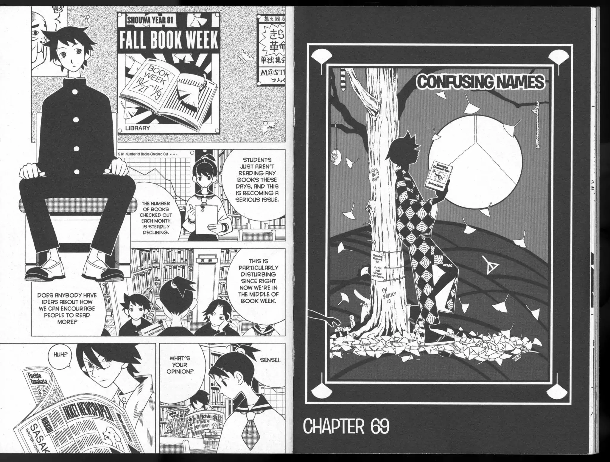 Read Sayonara Zetsubou Sensei Chapter 69 - Confusing Names Online