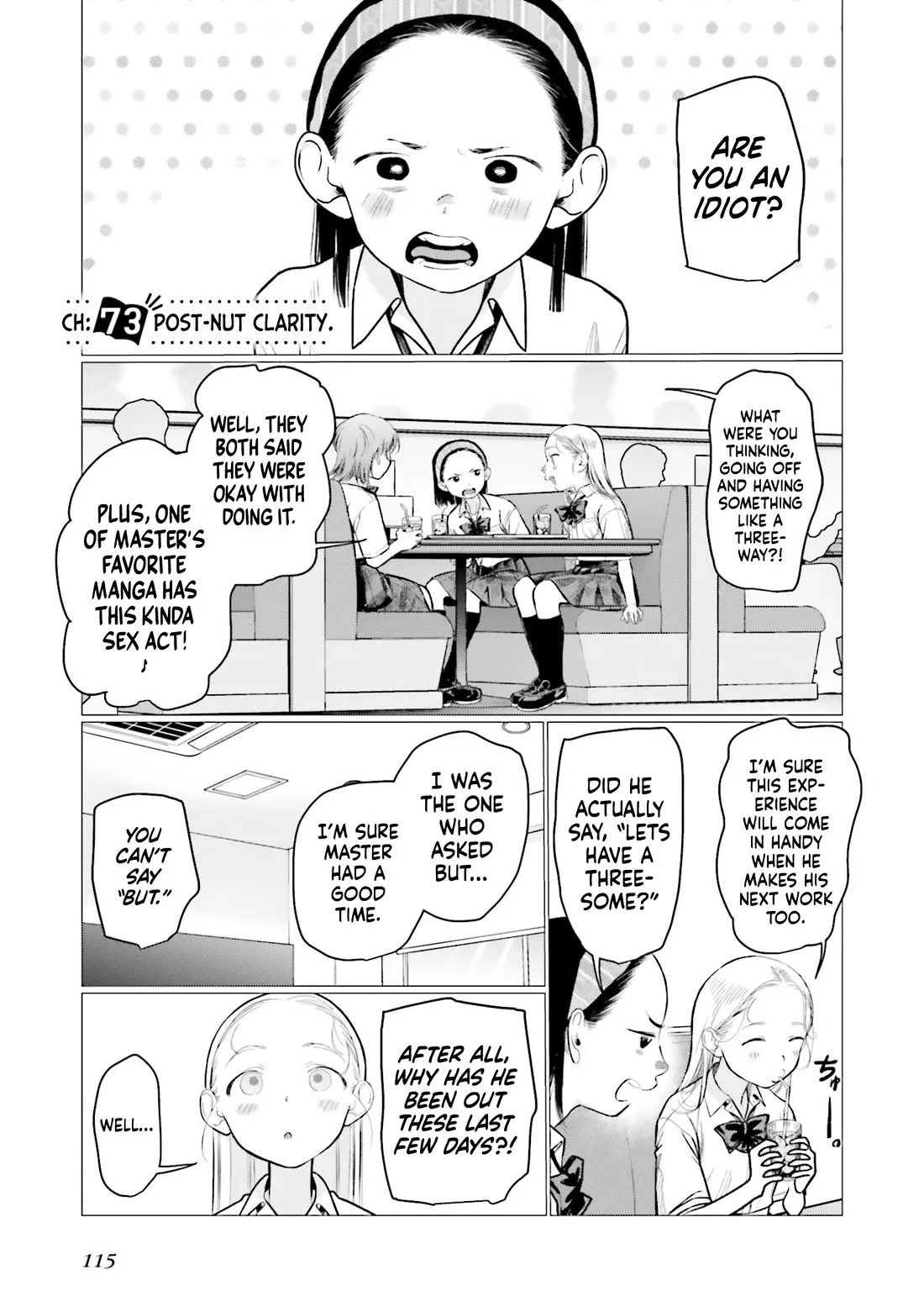 Read JC Sasha and Her Otaku Classmate Chapter 73 - Post-Nut Clarity. Online