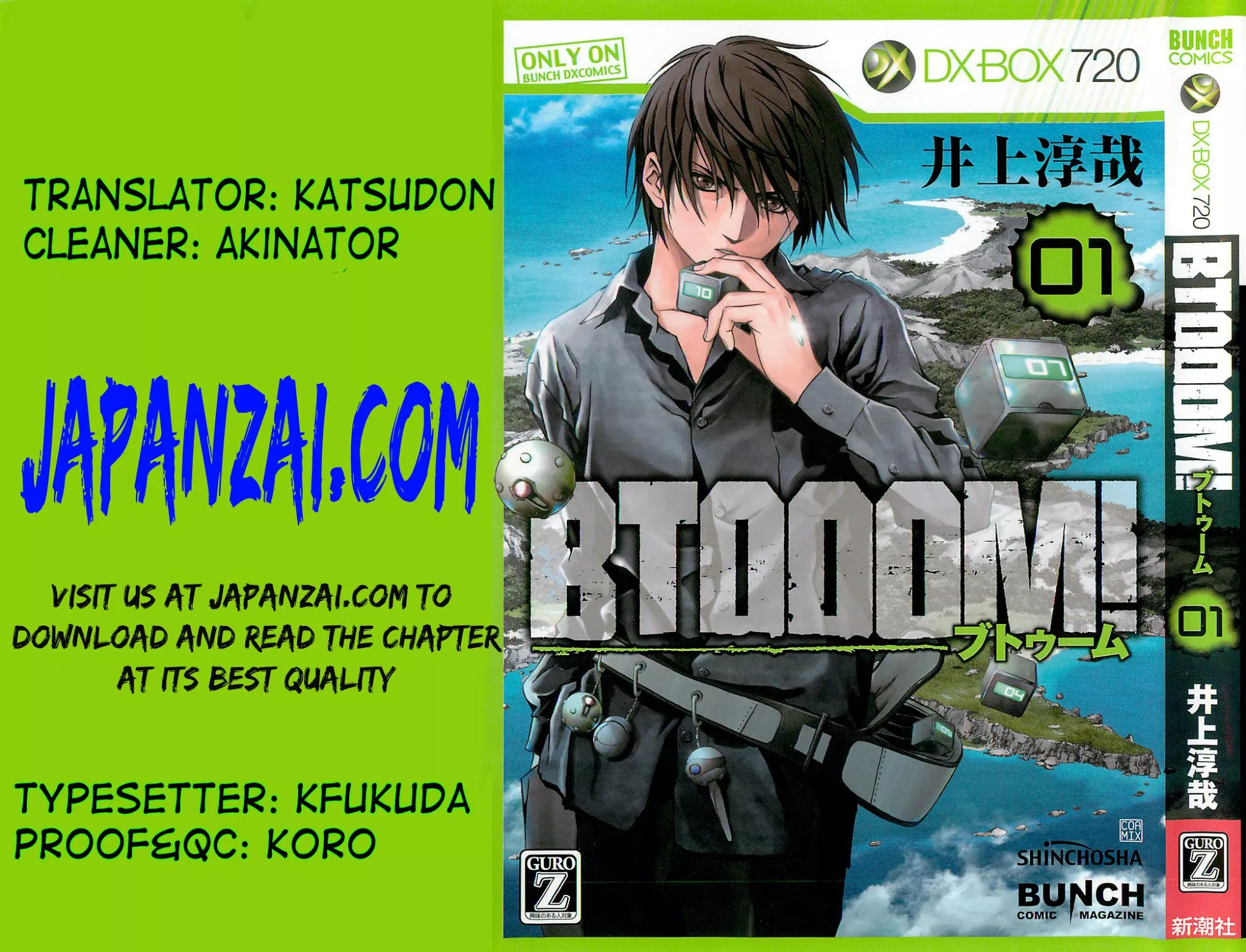 Read Btooom! Chapter 6 - Survival Online