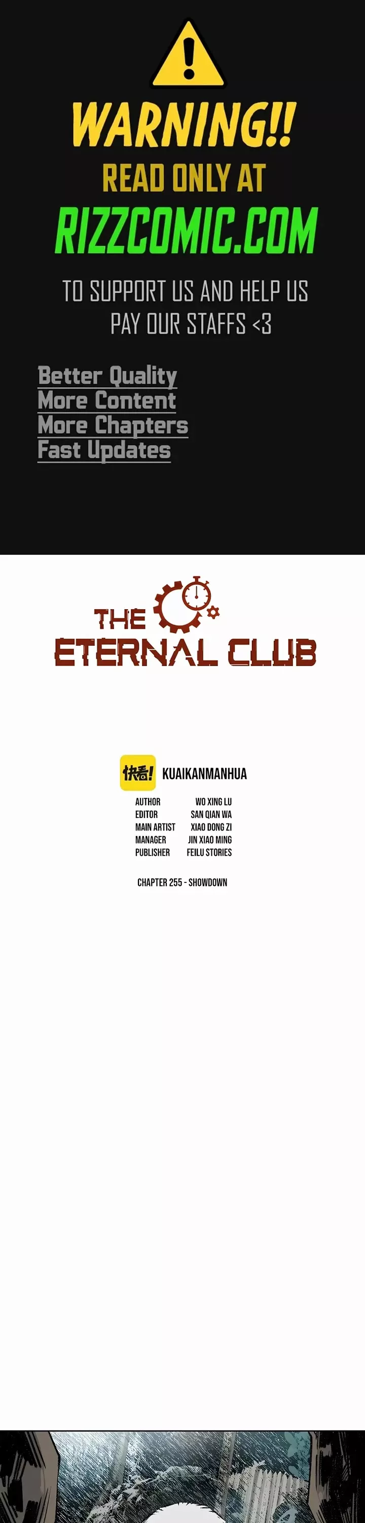 Read Eternal Club Chapter 255 Online