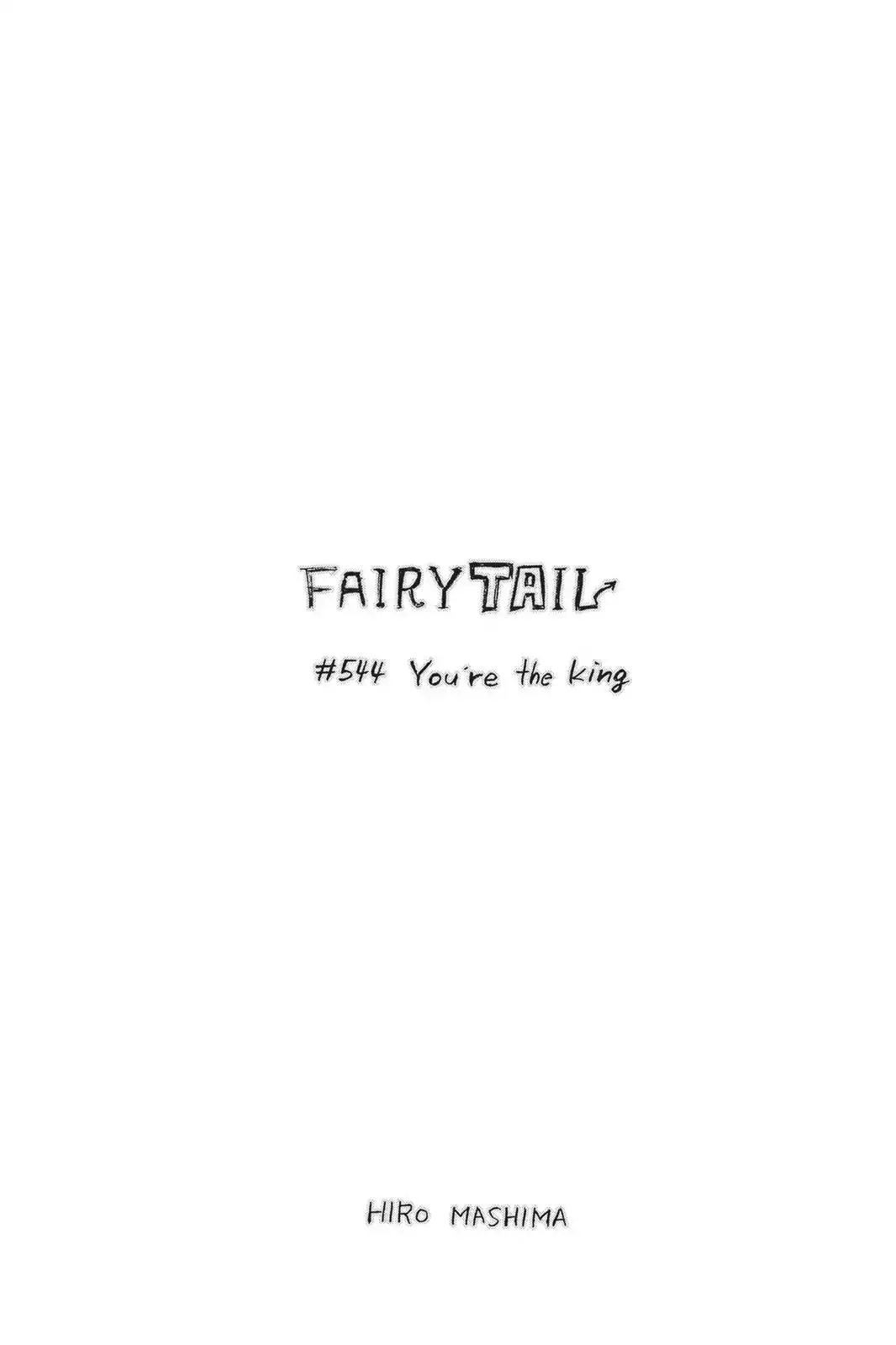 Read Fairy Tail Chapter 544 - You're The King Online