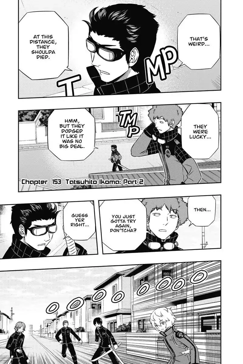 Read World Trigger Chapter 154 - Tatsuhito Ikoma: Part 2 Online