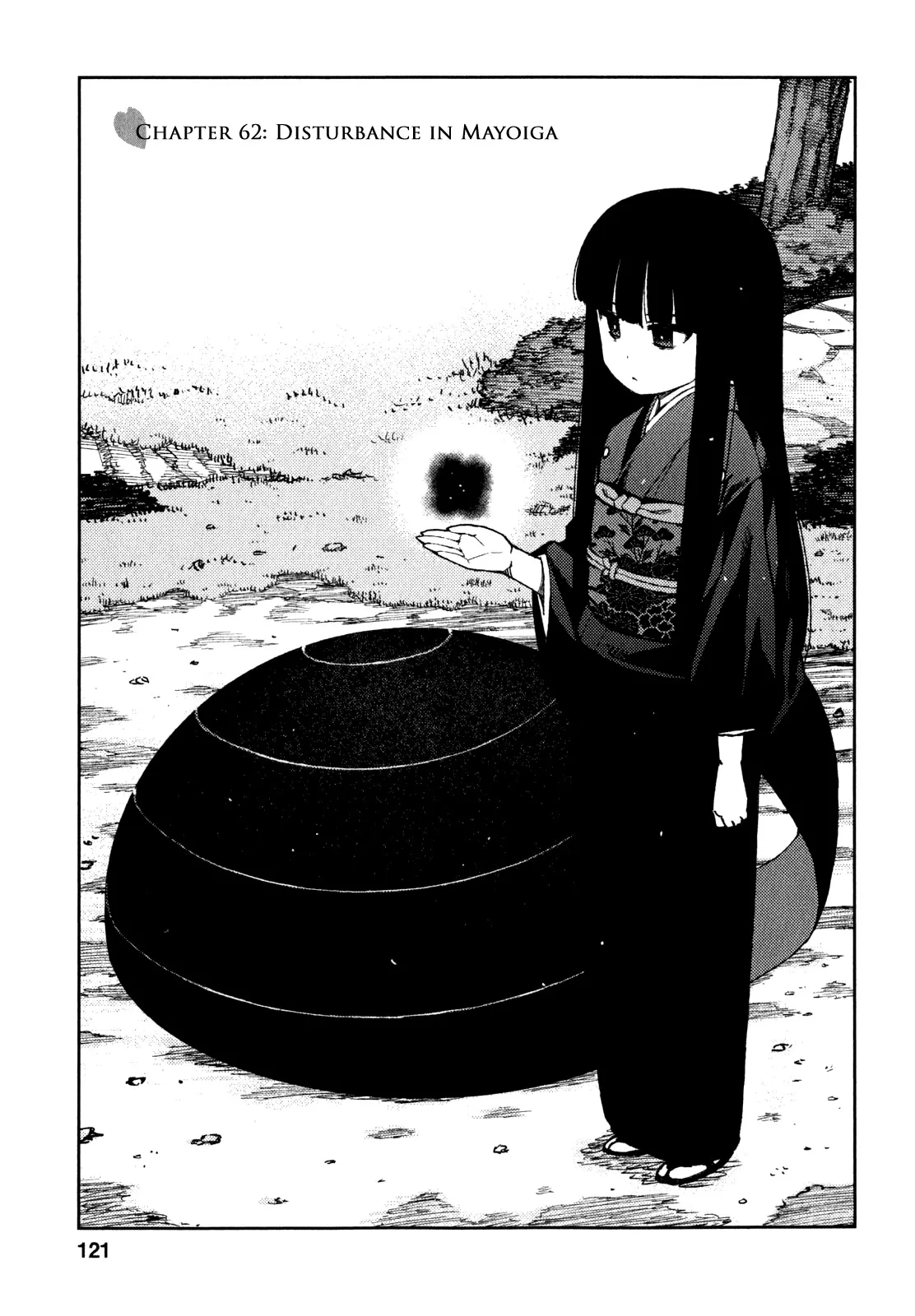 Read Tsugumomo Chapter 62 - Disturbance in Mayoiga Online