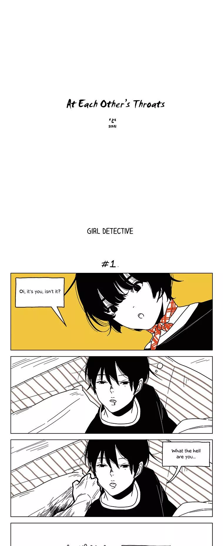 Read At Each Other’s Throats Chapter 5 - Girl Detective Online