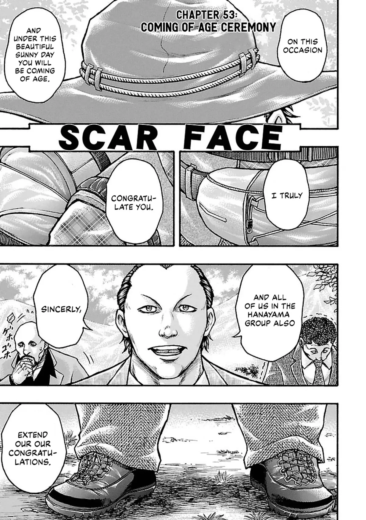 Read Baki Gaiden – Scarface Chapter 53 - Coming of Age Ceremony Online