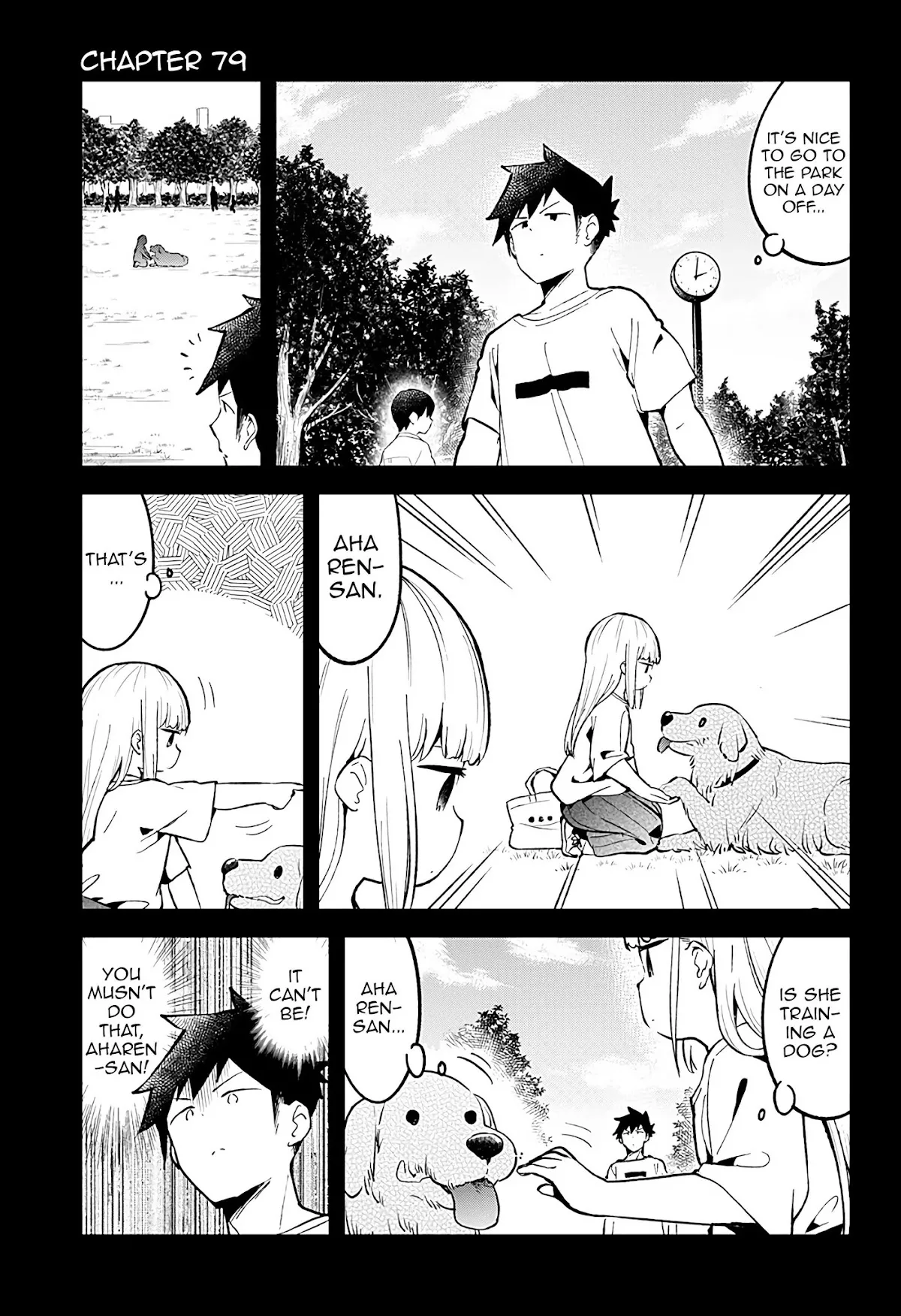 Read Aharen-san wa Hakarenai Chapter 79 Online