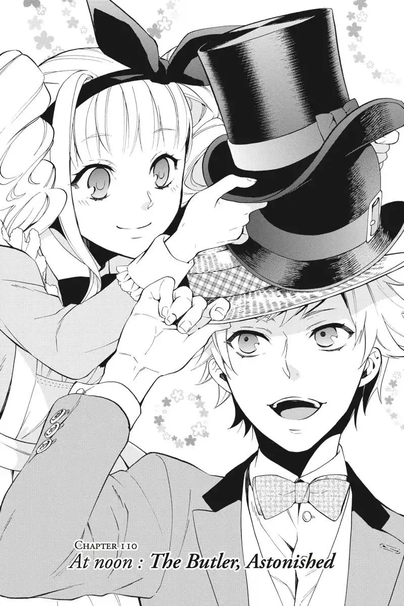 Read Kuroshitsuji Chapter 110 - At noon: The Butler, Astonished Online