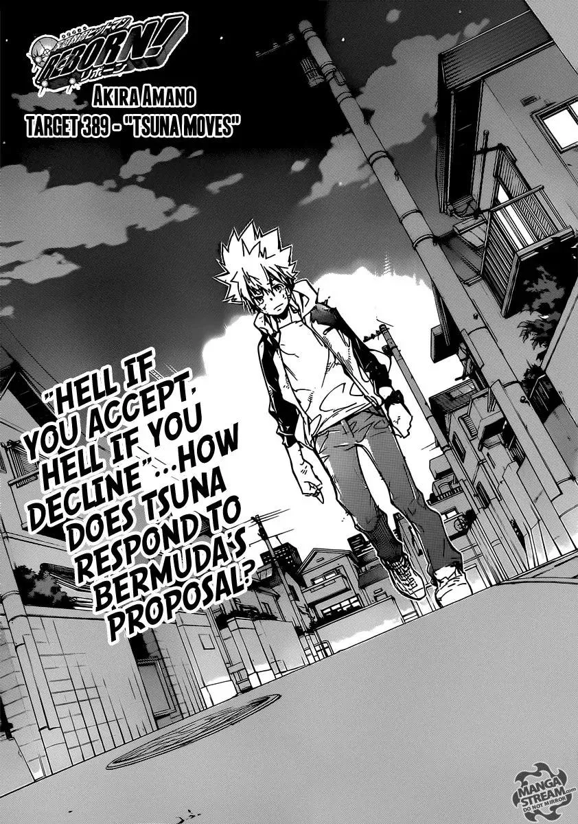 Read Katekyou Hitman Reborn! Chapter 389 - Tsuna Moves Online