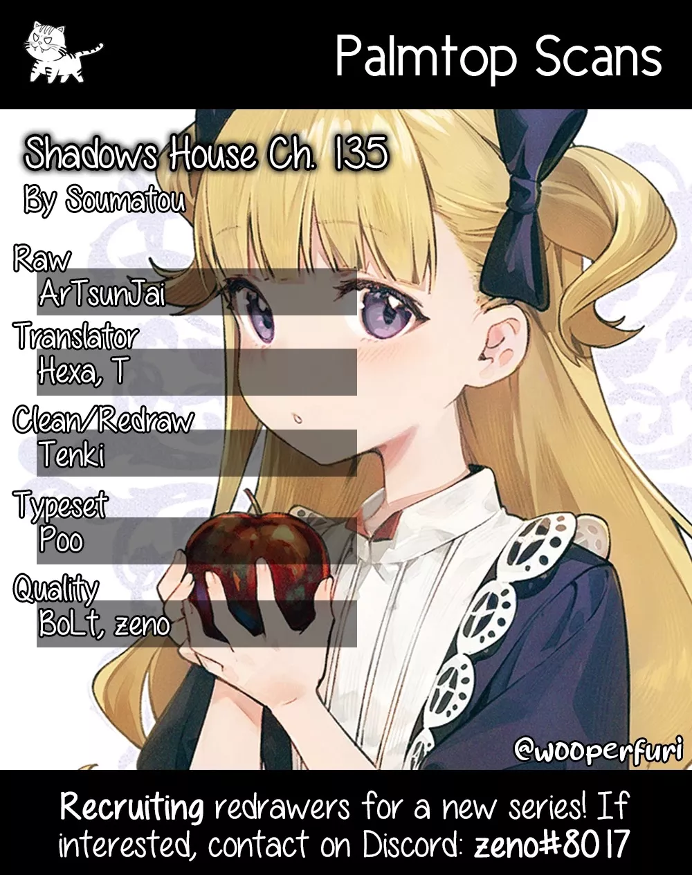 Read Shadow House Chapter 135 - Master-Servant Relationship Online