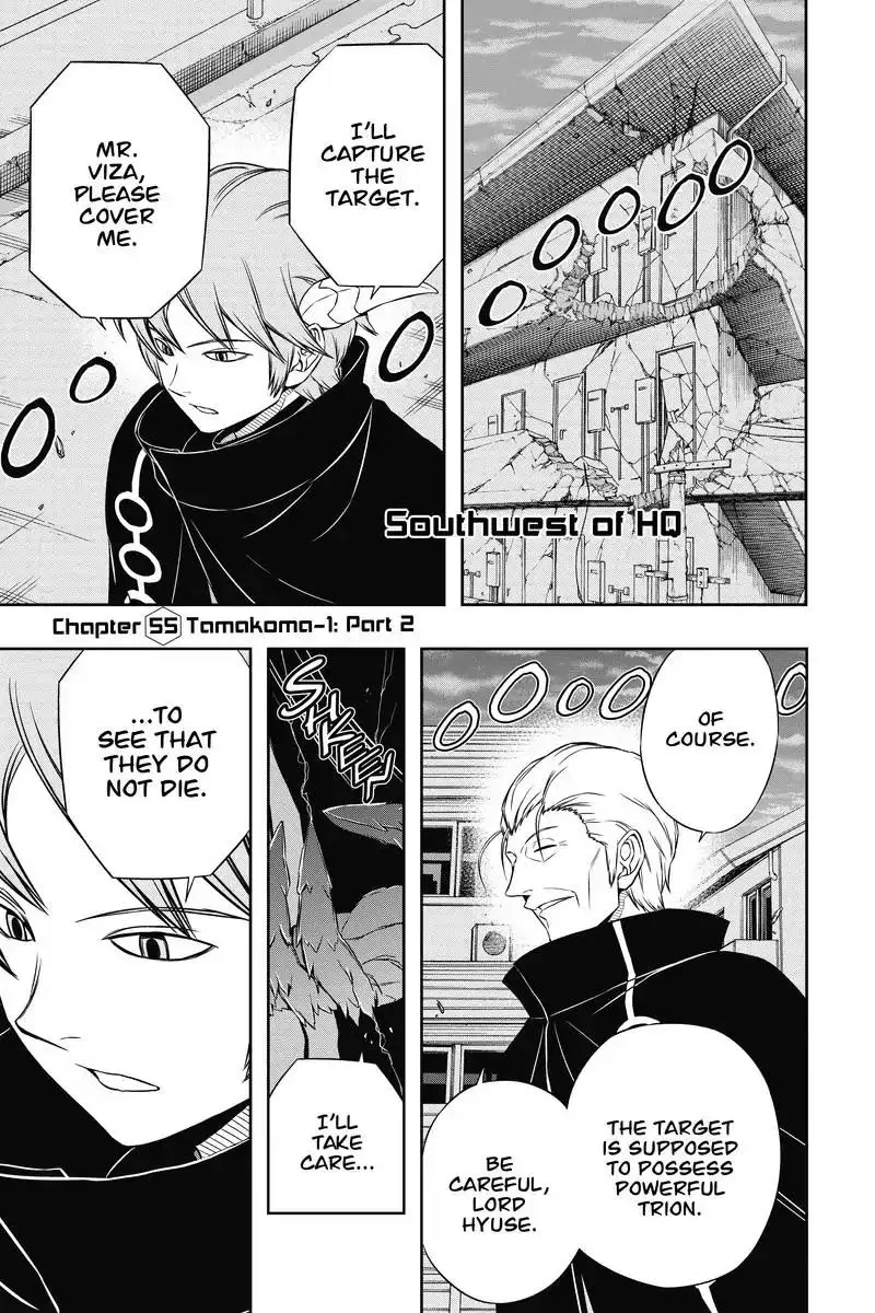 Read World Trigger Chapter 55 - Tamakoma-1: Part 2 Online