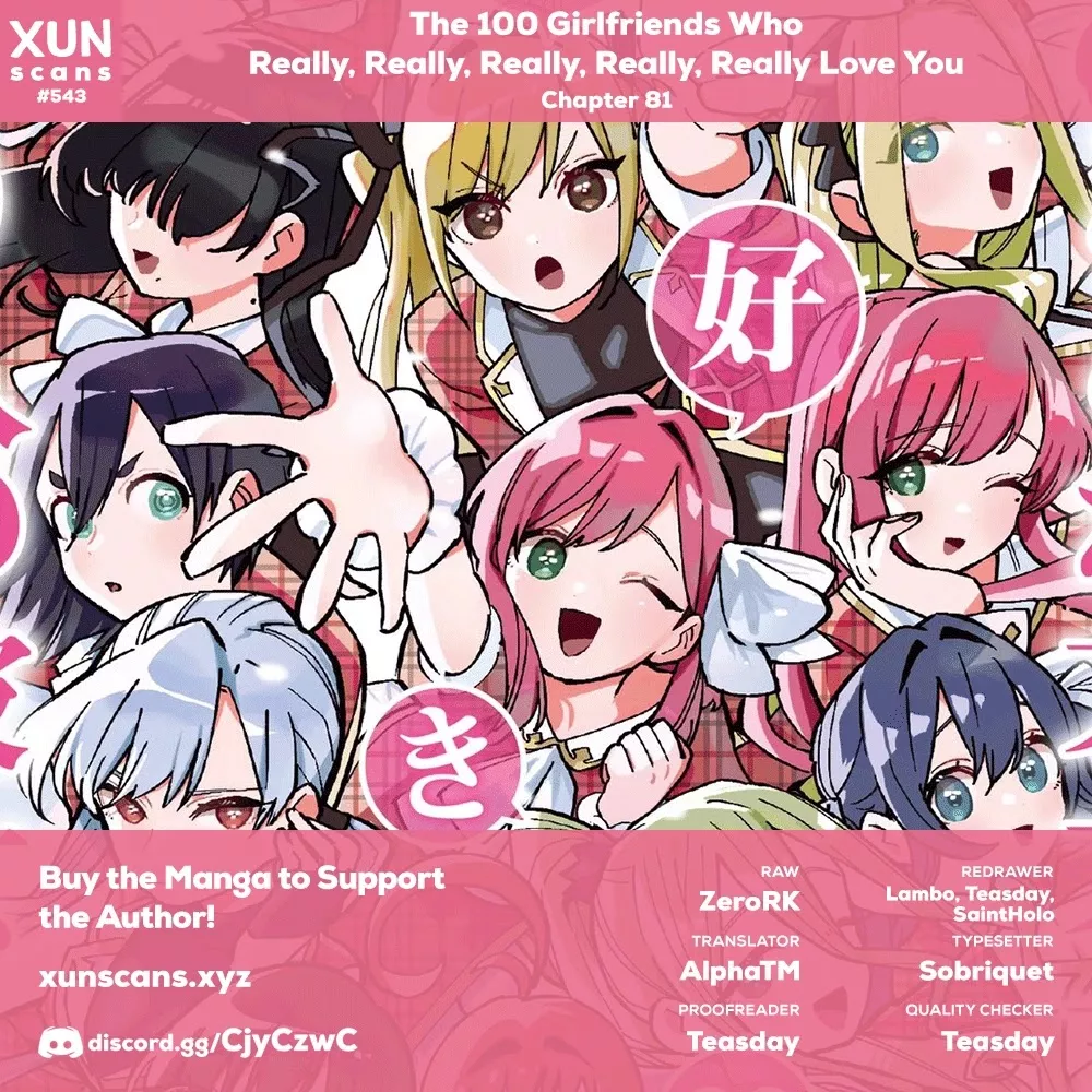 Read The 100 Girlfriends Who Really, Really, Really, Really, Really Love You Chapter 81 - The Kendo Club's Lady Knight Online