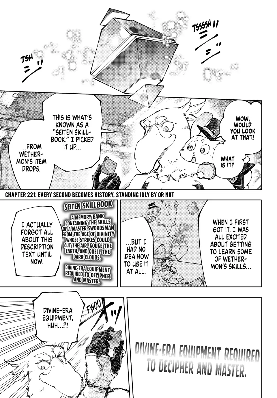 Read Shangri-La Frontier ~Kusoge Hunter, Kamige ni Idoman to su~ Chapter 221 - Every Second Becomes History, Standing Idly by or Not Online