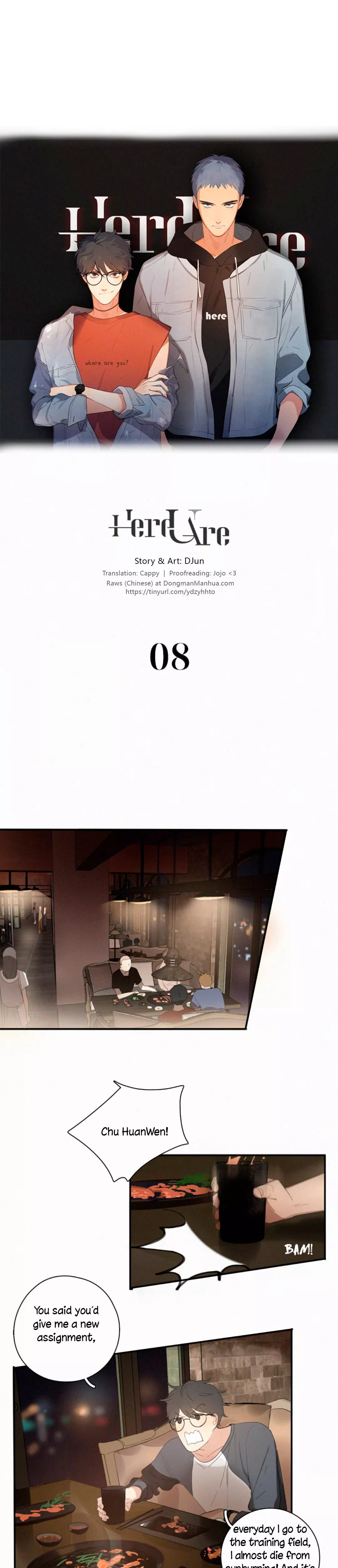 Read Here U Are Chapter 8 Online