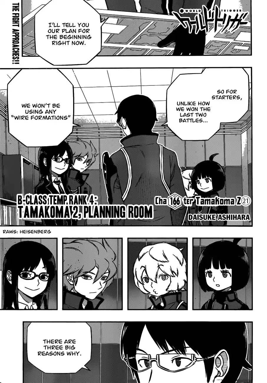 Read World Trigger Chapter 166 - Tamakoma Second 21 Online