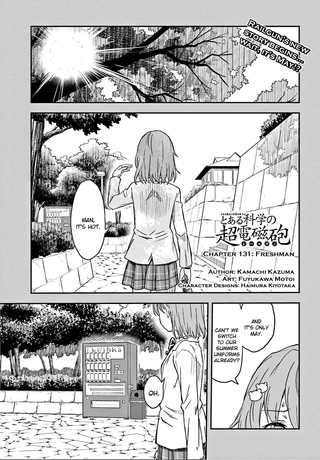 Read To Aru Kagaku no Railgun Chapter 131 - Freshman Online