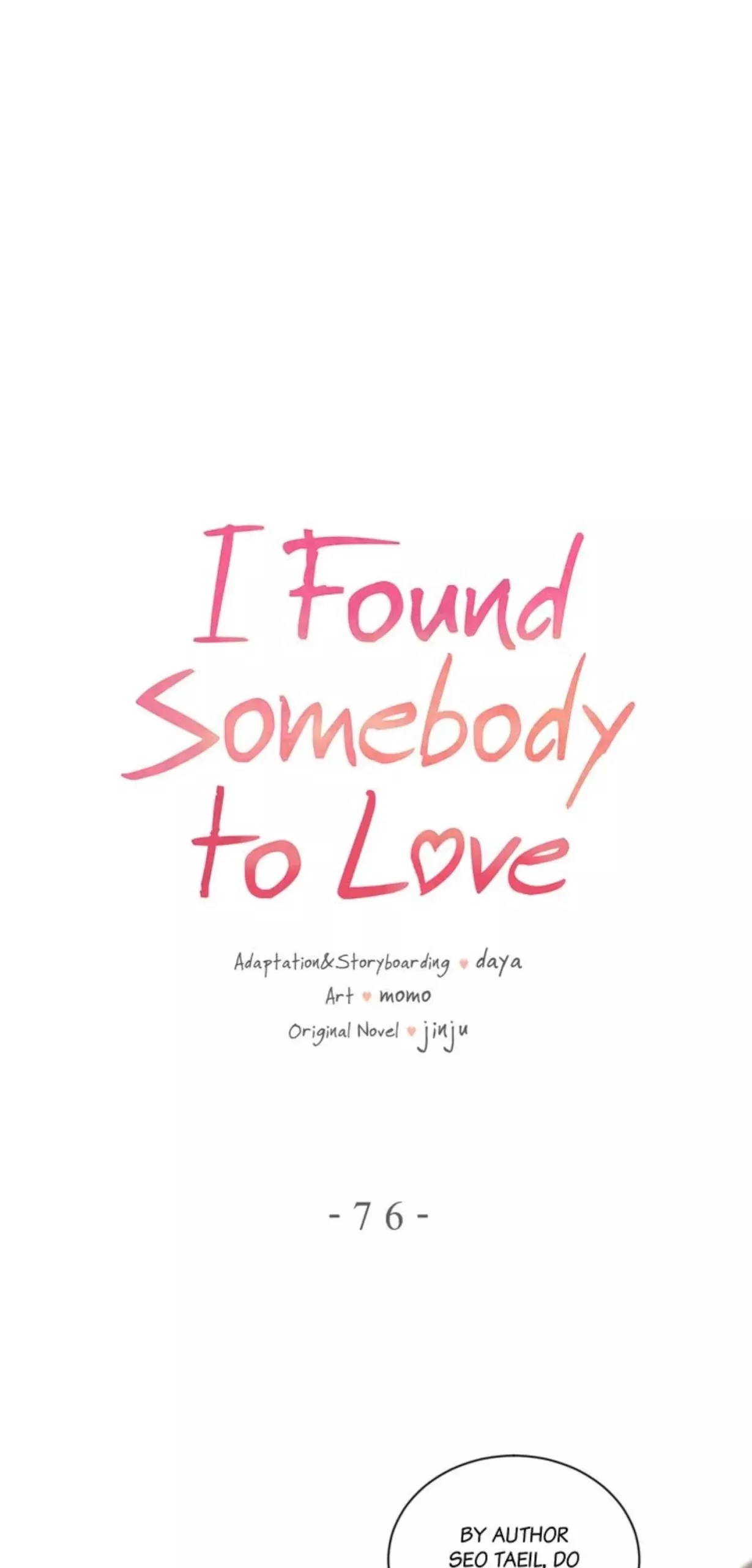 Read I Found Somebody to Love Chapter 76 Online