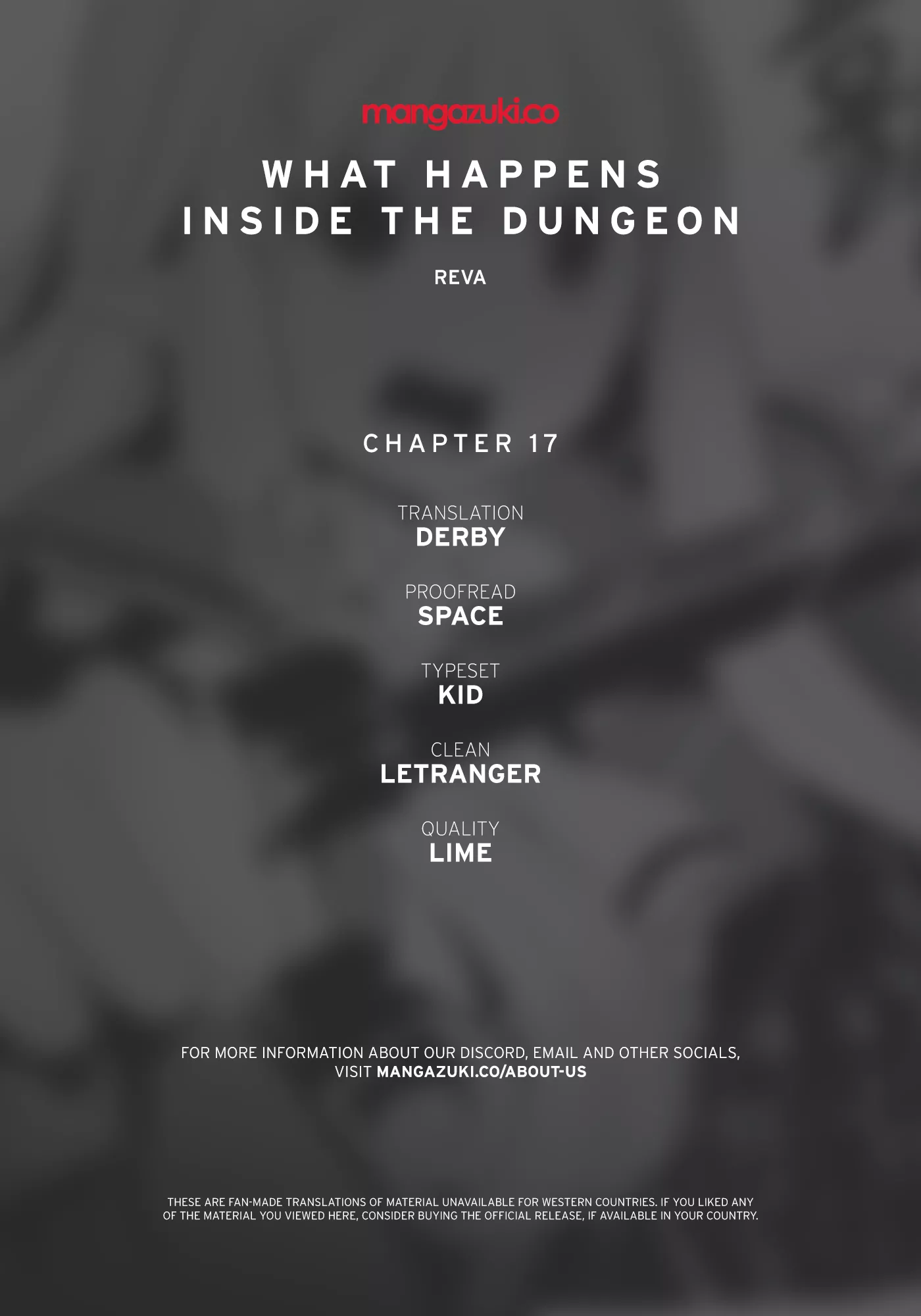 Read What Happens Inside the Dungeon Chapter 17 Online