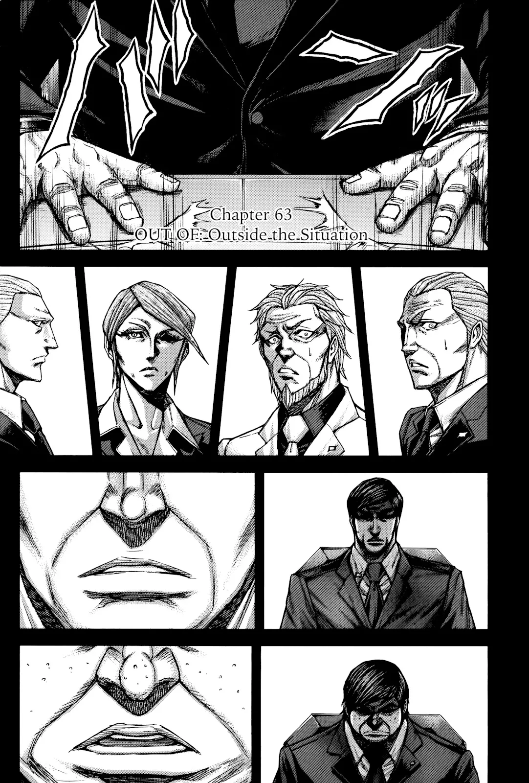 Read Terra Formars Chapter 63 - OUT OF Outside the Situation Online