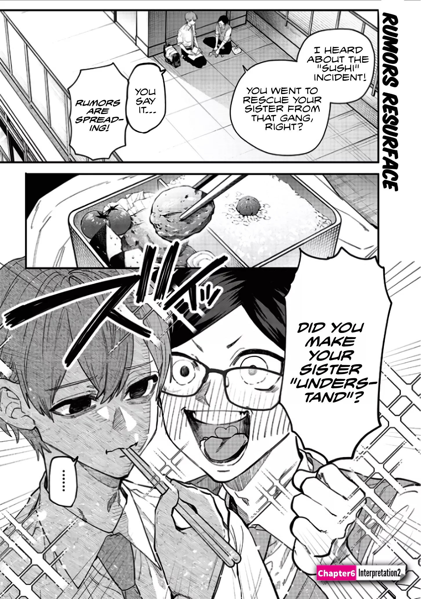Read Namaiki na Gal Ane wo Wakaraseru Hanashi Chapter 6 - 「Interpretation 2」 Online