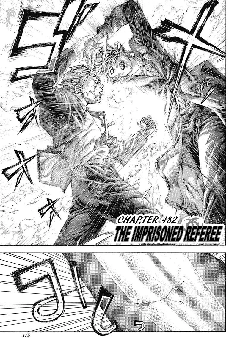 Read Usogui Chapter 482 - The Imprisoned Referee Online