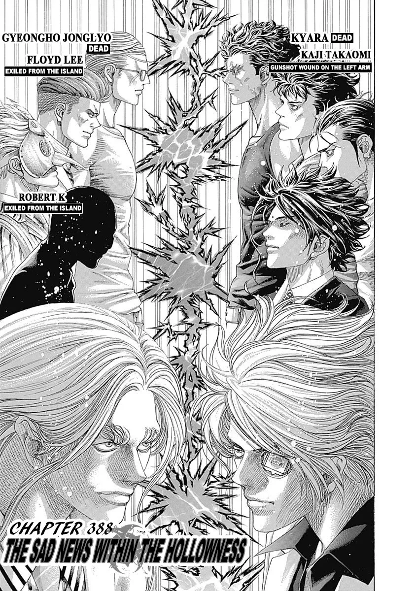 Read Usogui Chapter 388 - The Sad News Within The Hollowness Online