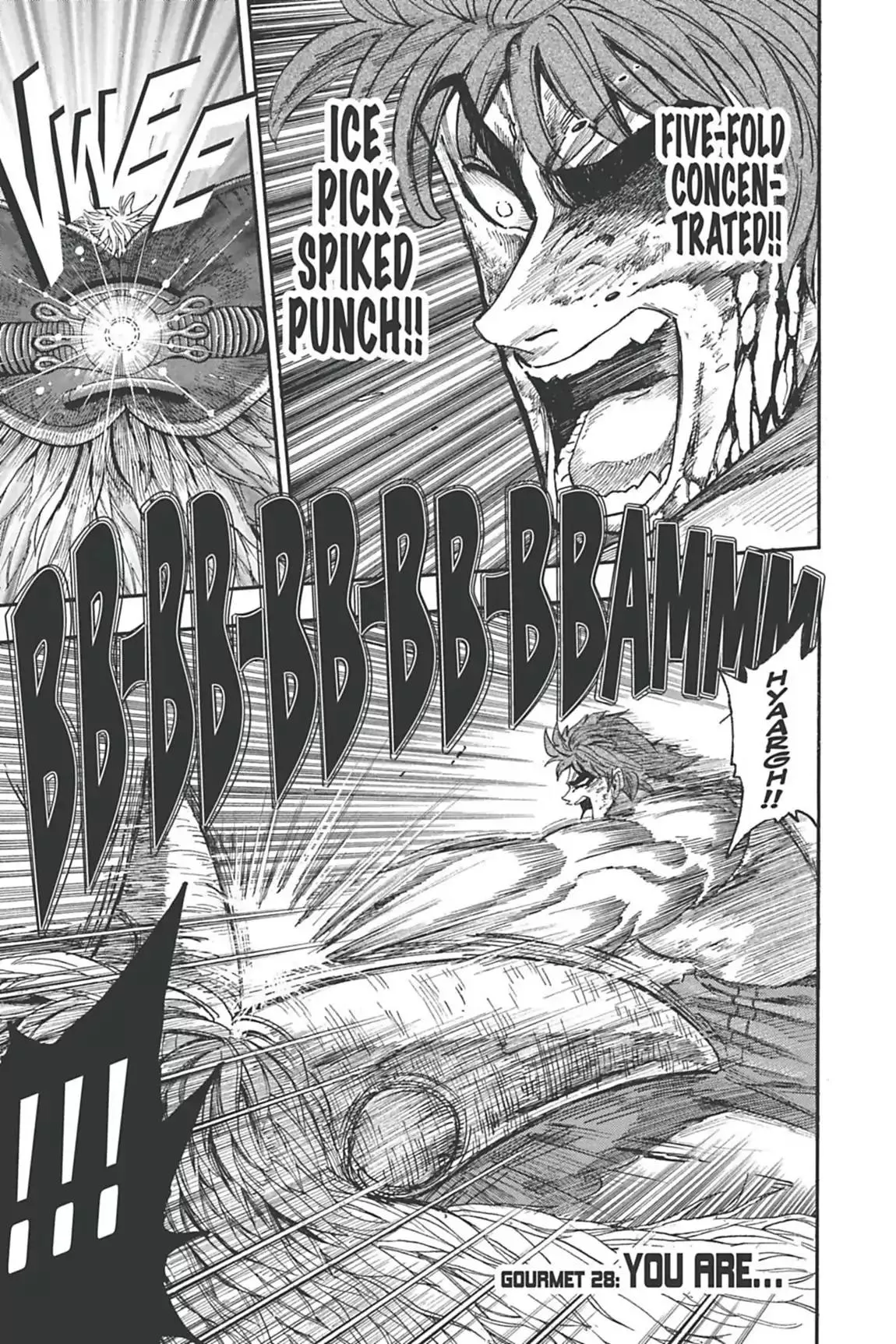 Read Toriko Chapter 28 - Vol.4 Gourmet 28: You Are... Online