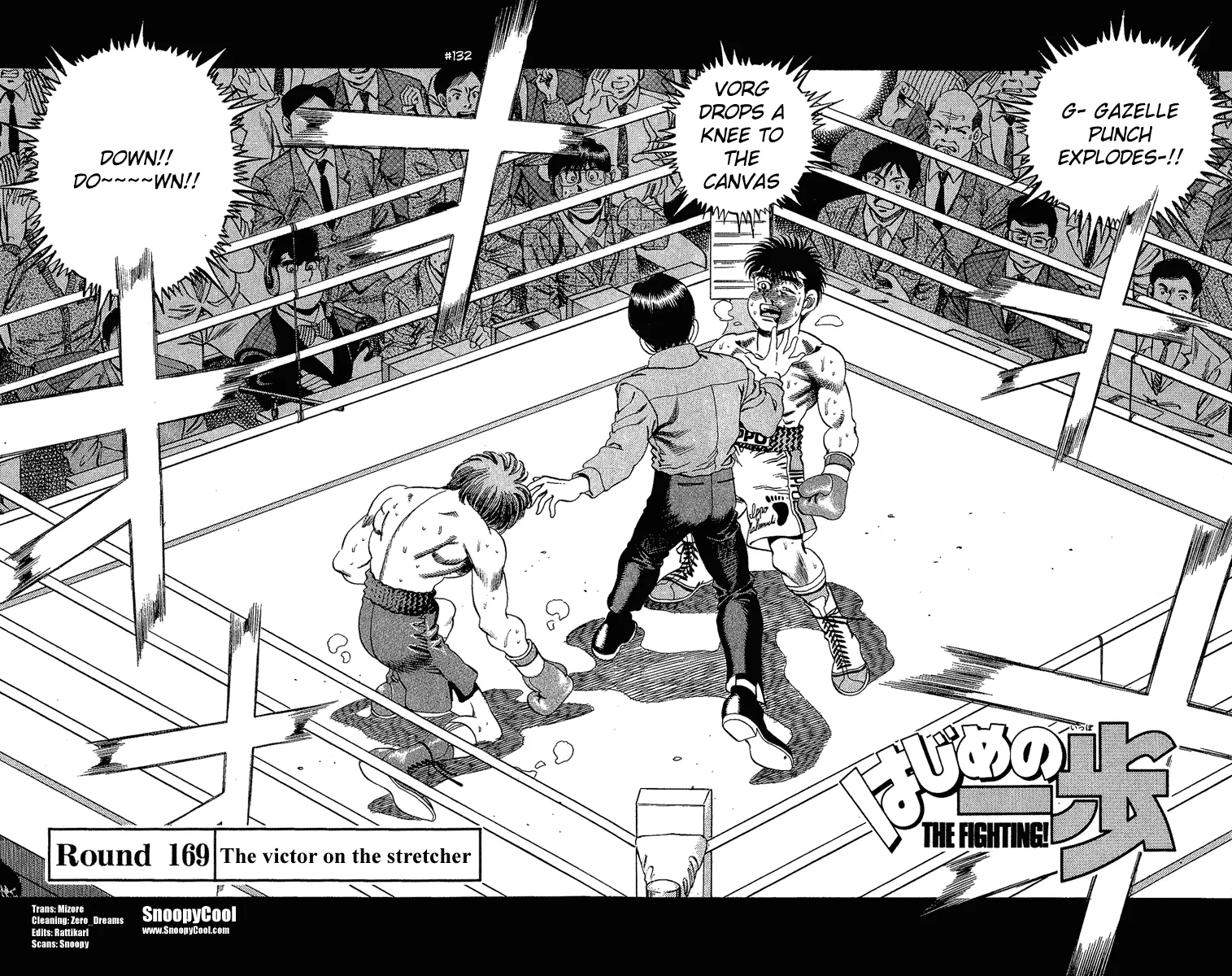 Read Hajime no Ippo Chapter 169 - The Victor on the Stretcher Online