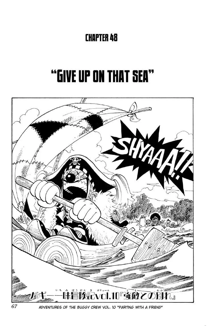 Read One Piece Chapter 048 - Give Up on that Sea Online