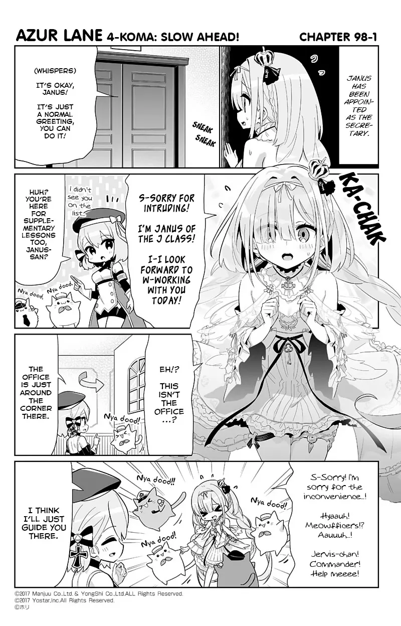 Read Azur Lane 4-koma: Slow Ahead Chapter 98 Online