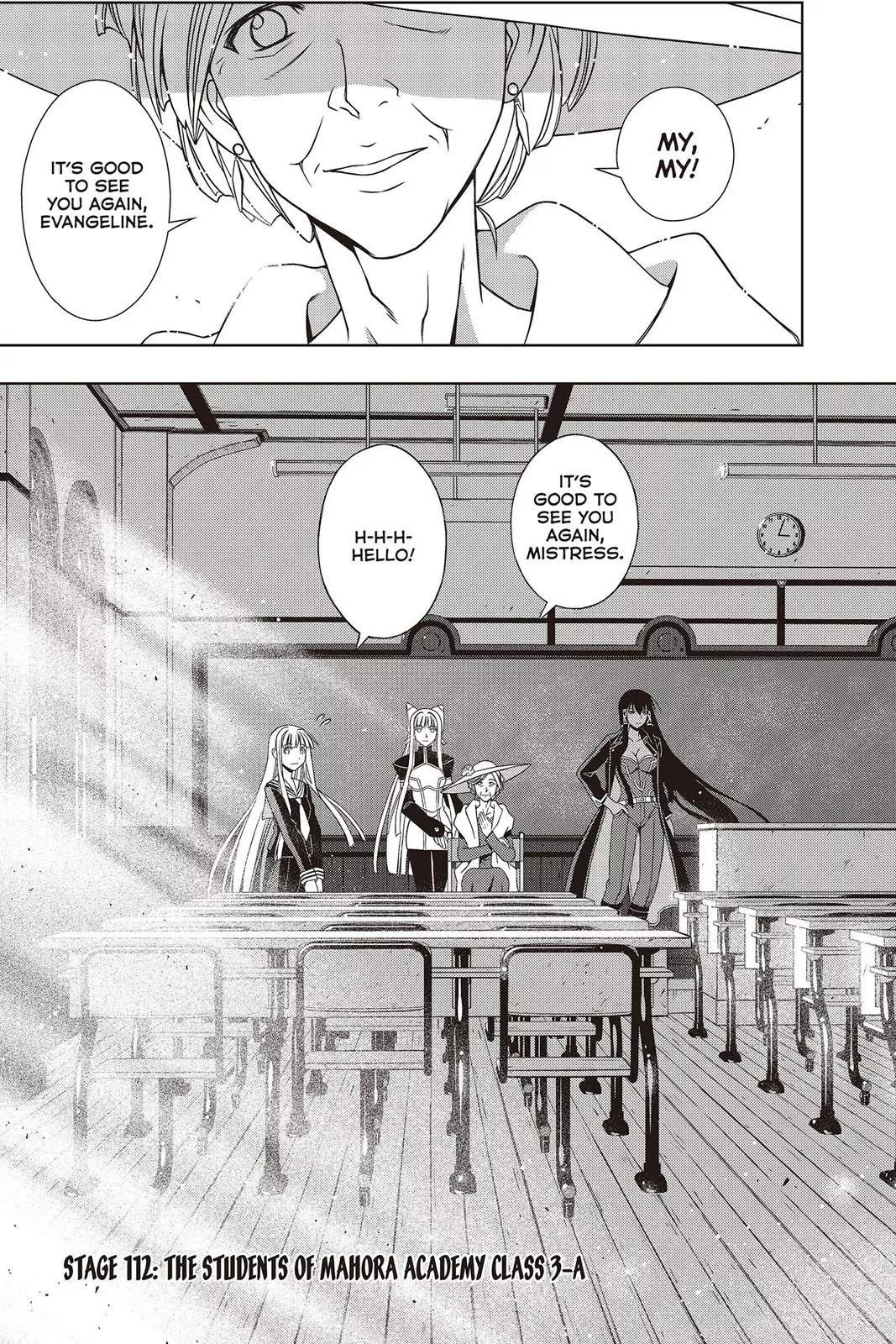 Read UQ HOLDER! Chapter 112 Online