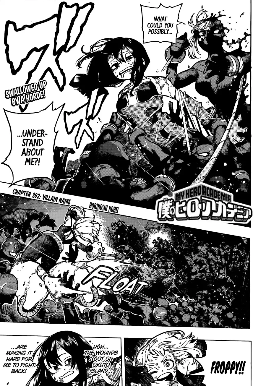 Read Boku no Hero Academia Chapter 392 - Villain Name Online