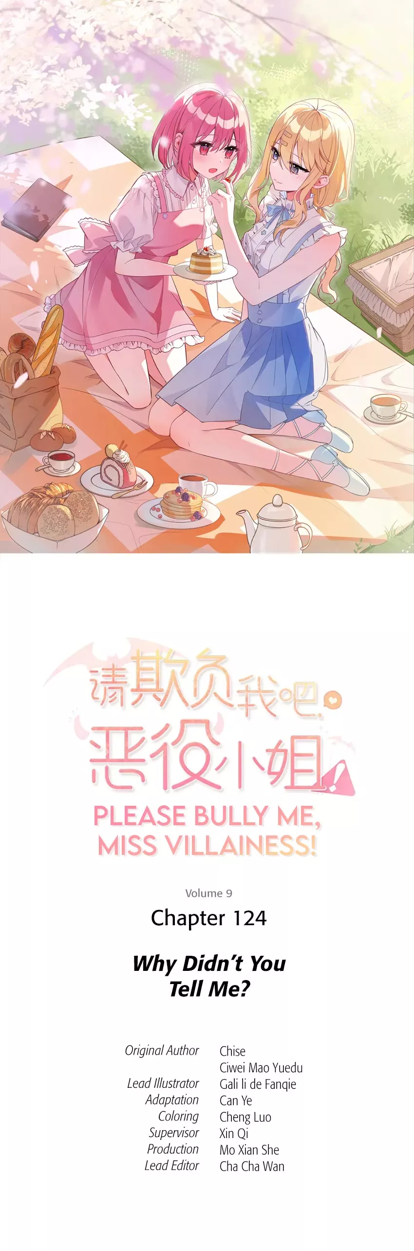 Read Please Bully Me, Miss Villainess! Chapter 124 - Why Didn't You Tell Me? Online