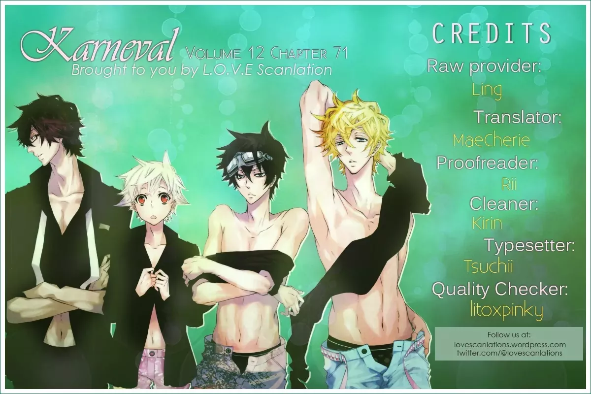 Read Karneval Chapter 71 - That Snow That Does Not Disappear Online