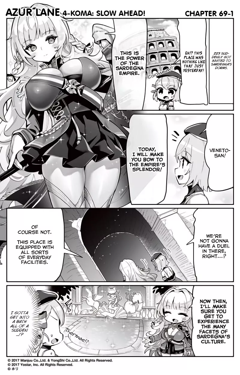 Read Azur Lane 4-koma: Slow Ahead Chapter 69 Online