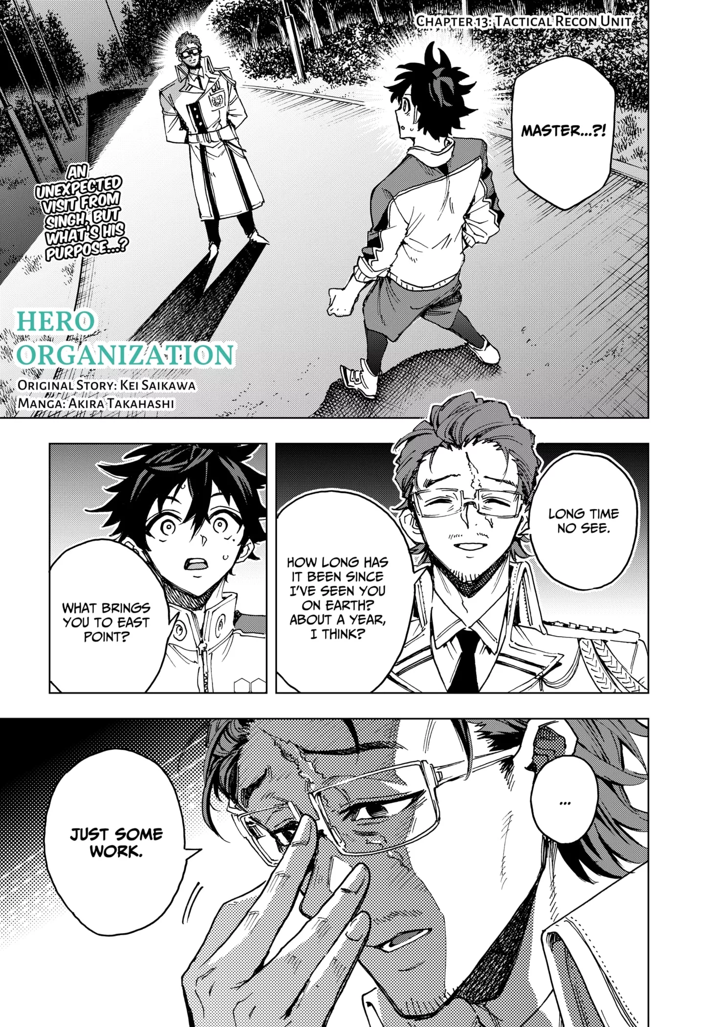 Read Hero Organization Chapter 13 - TACTICAL RECON UNIT Online