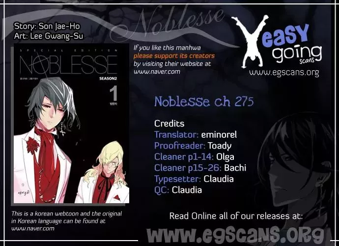 Read Noblesse Chapter 275 - Ep.275 Online