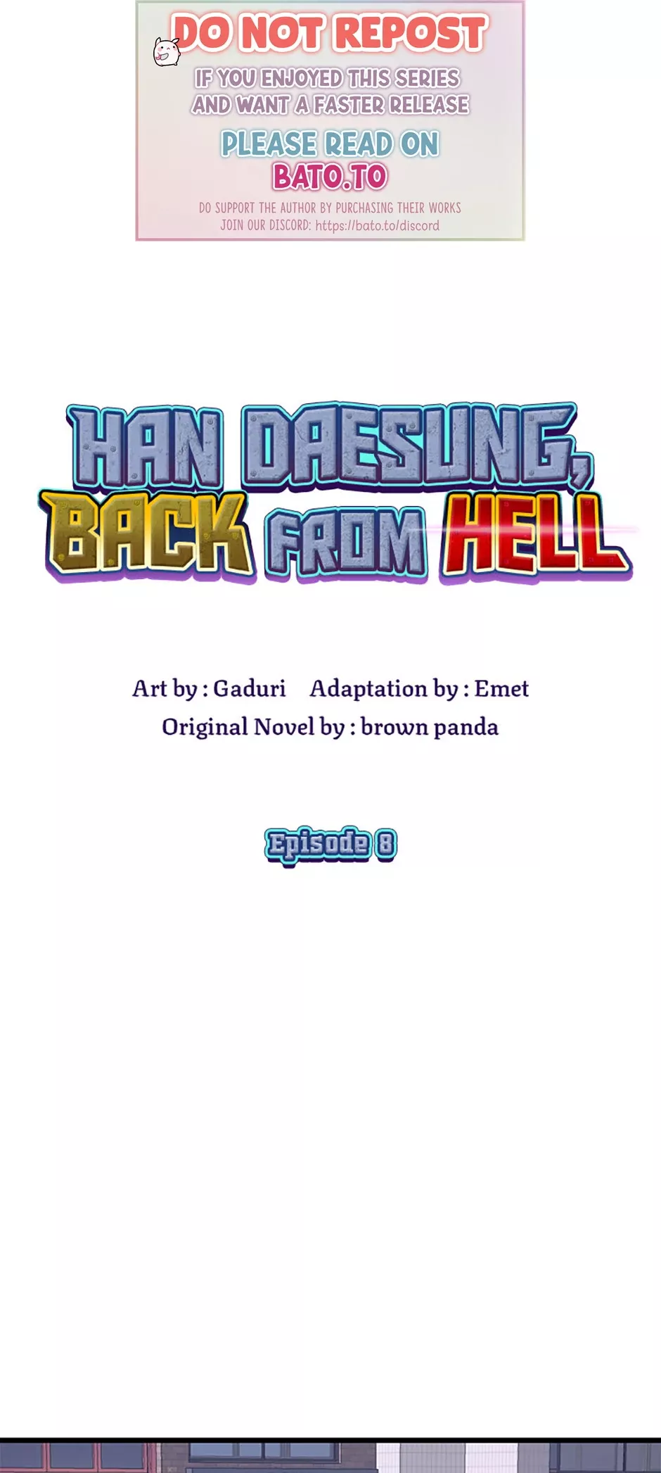 Read Han Daesung, Back From Hell Chapter 8 Online