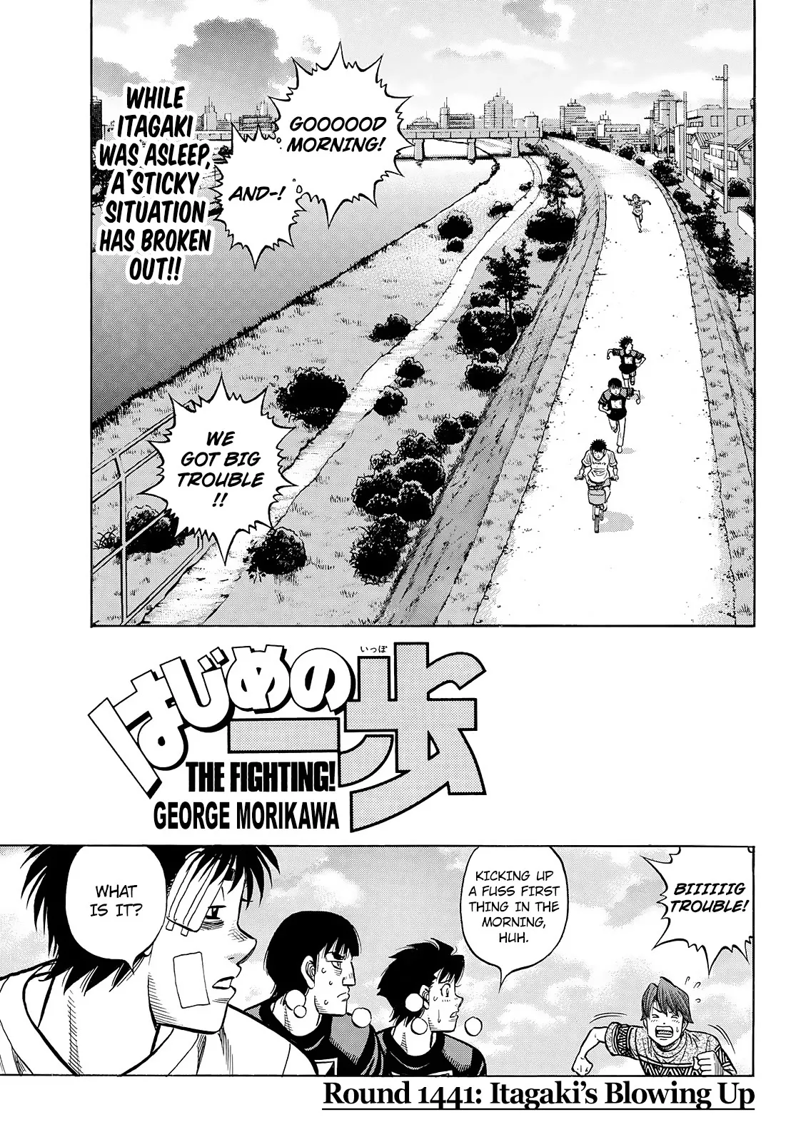 Read Hajime no Ippo Chapter 1441 - Itagaki's Blowing Up! Online