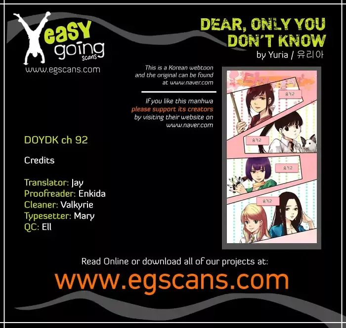 Read Dear, Only You Don’t Know! Chapter 92 - Woman, Hide Your Plain Face! 18 Online