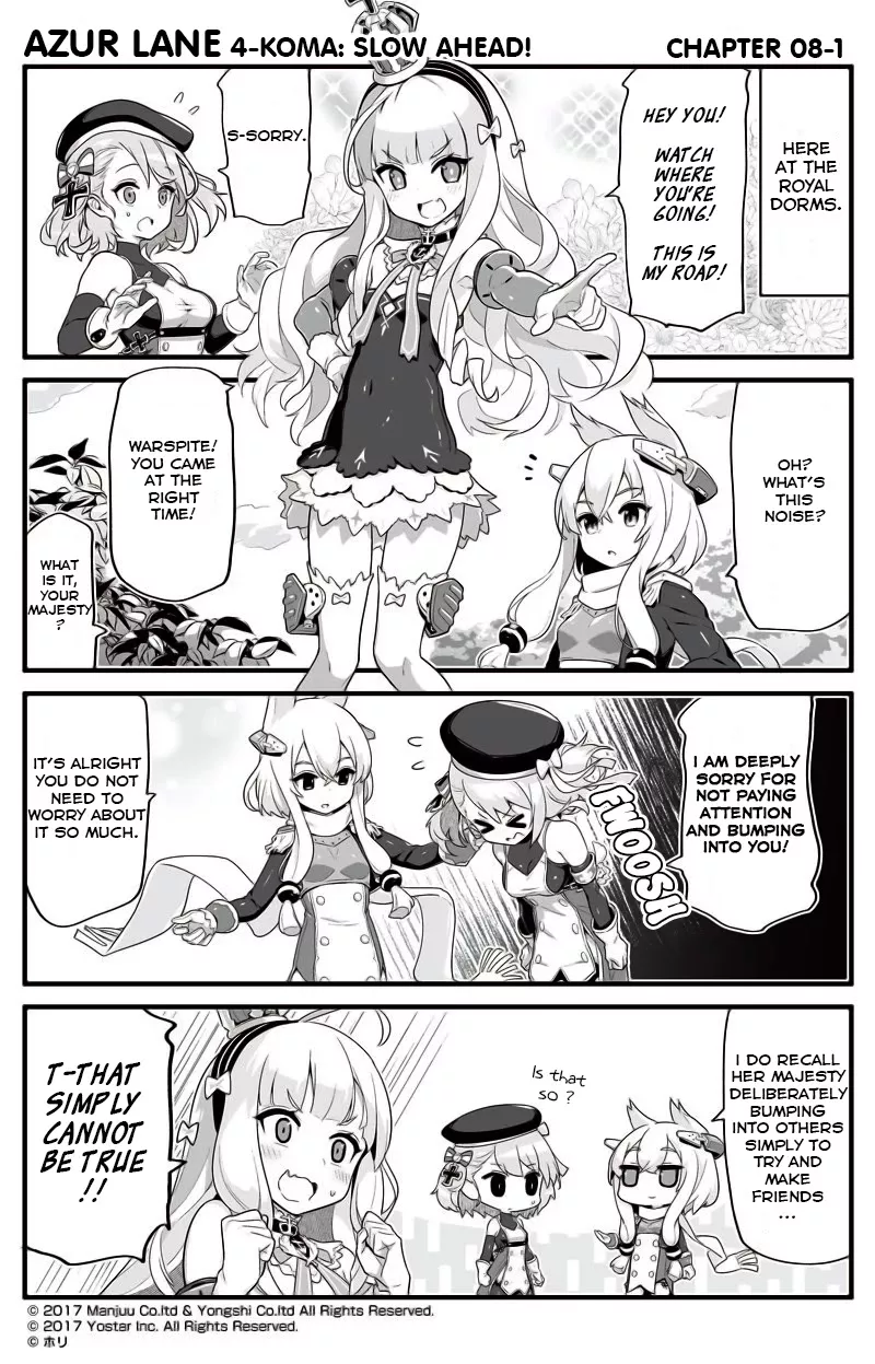 Read Azur Lane 4-koma: Slow Ahead Chapter 8 Online