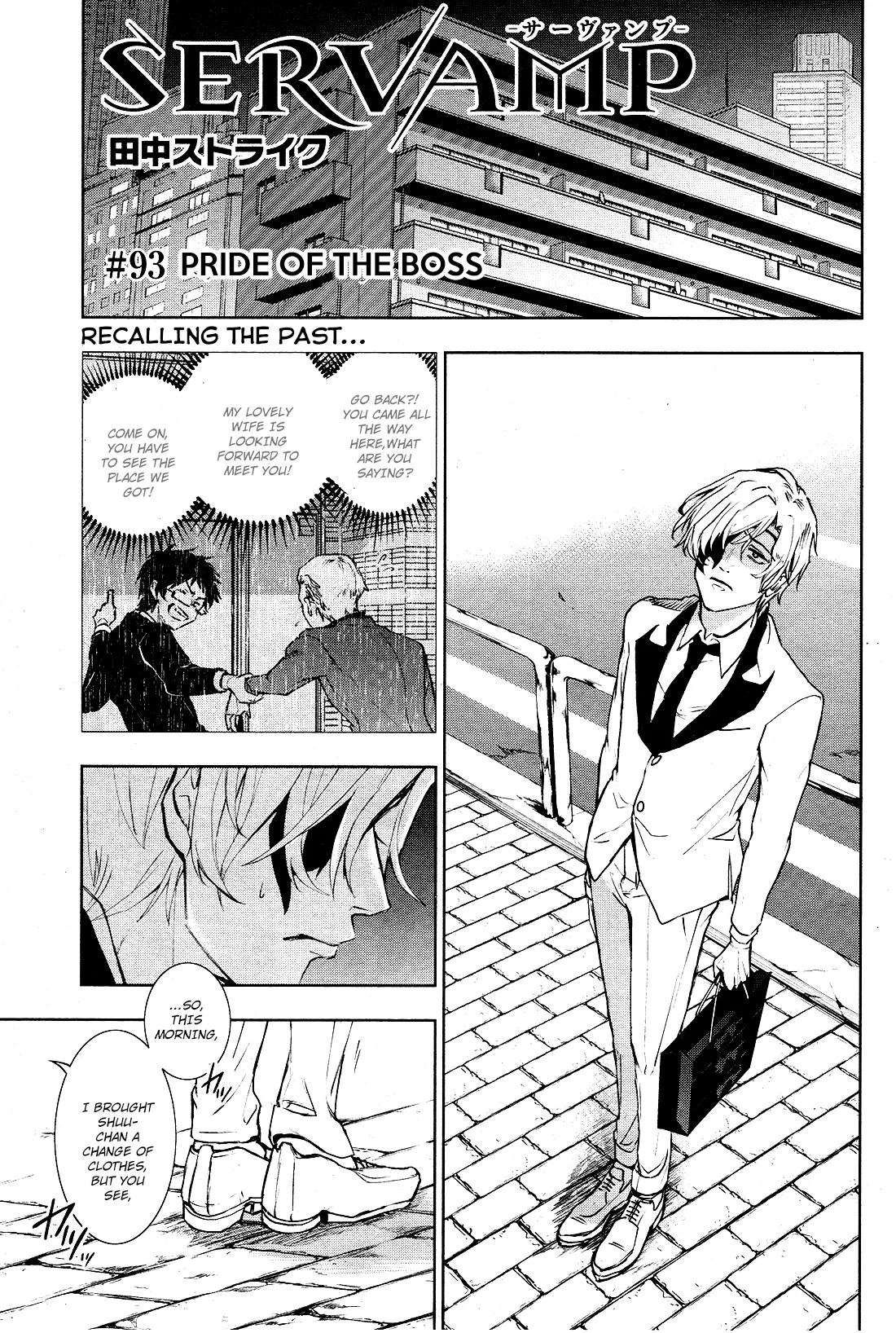 Read Servamp Chapter 93 - Pride of The Boss Online