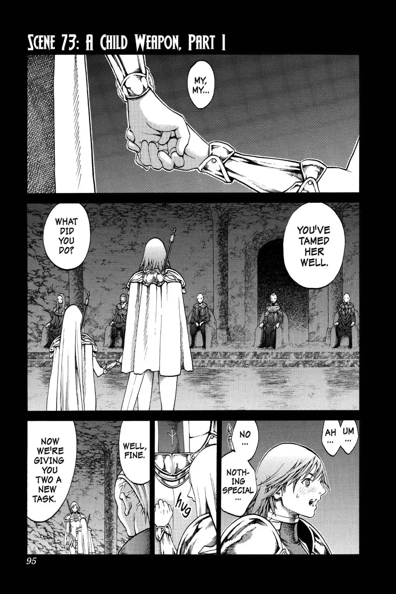 Read Claymore Chapter 73 - Vol.13 Scene 73: A Child Weapon Online