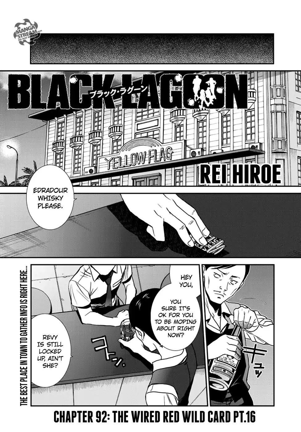 Read Black Lagoon Chapter 92 - The Wired Red Wild Card PT.16 Online