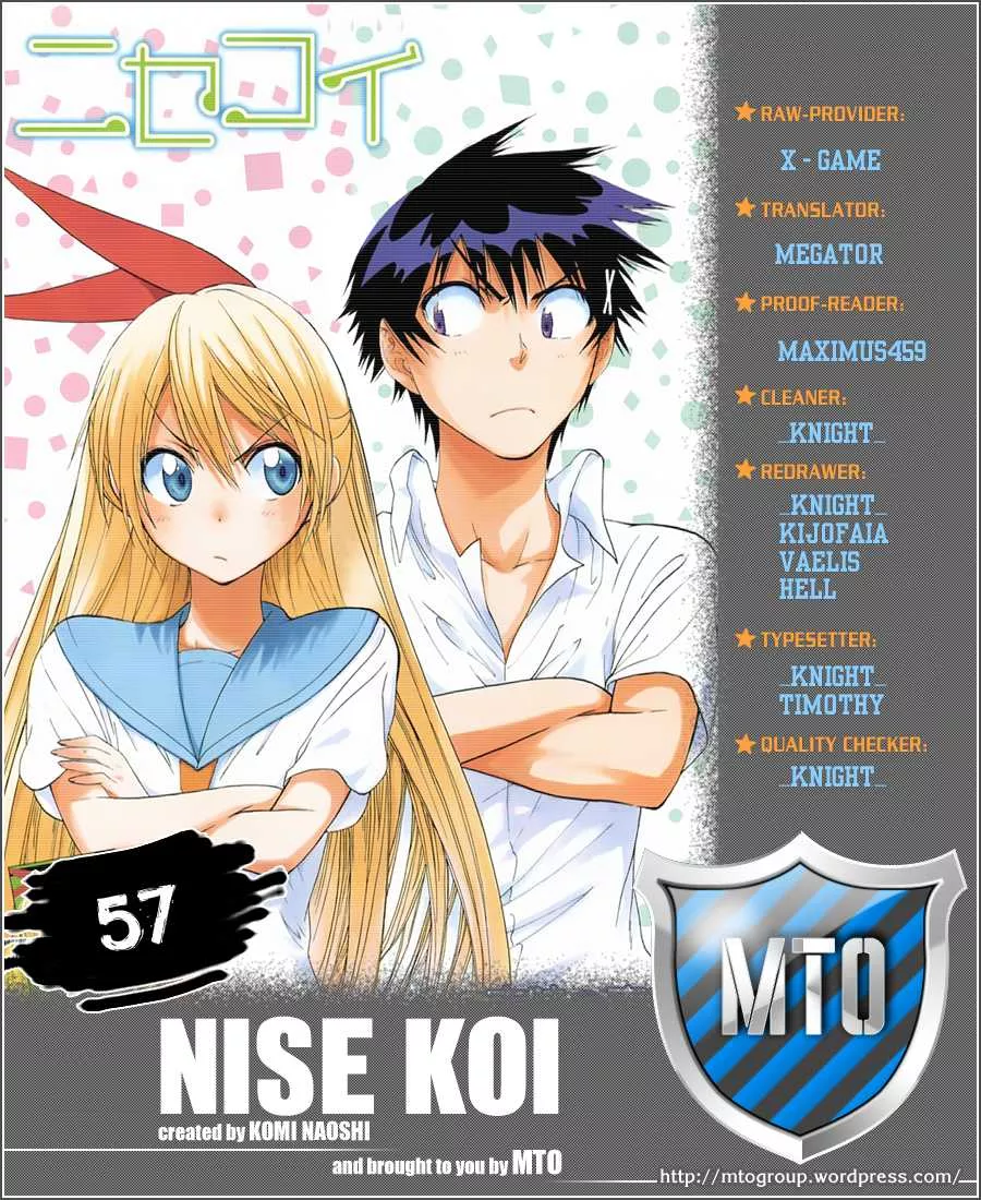 Read Nisekoi Chapter 57 - Notice Online