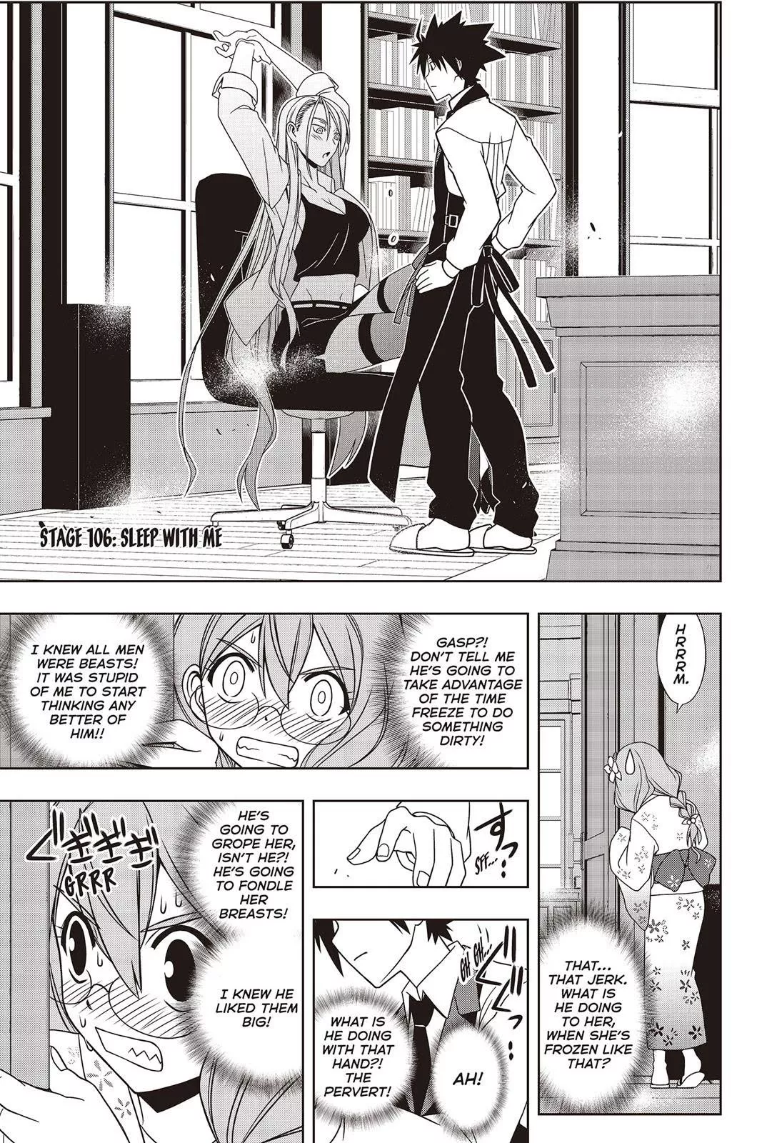 Read UQ HOLDER! Chapter 106 Online