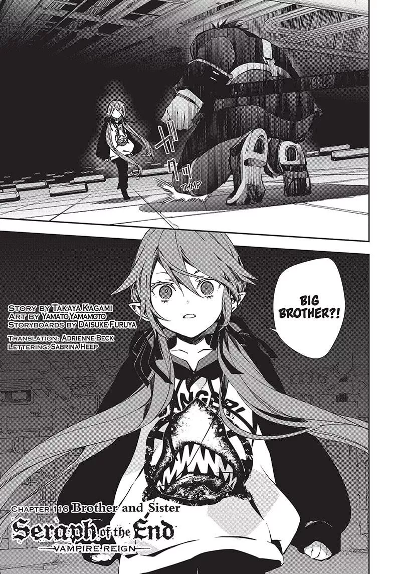 Read Seraph of the End Chapter 116 Online