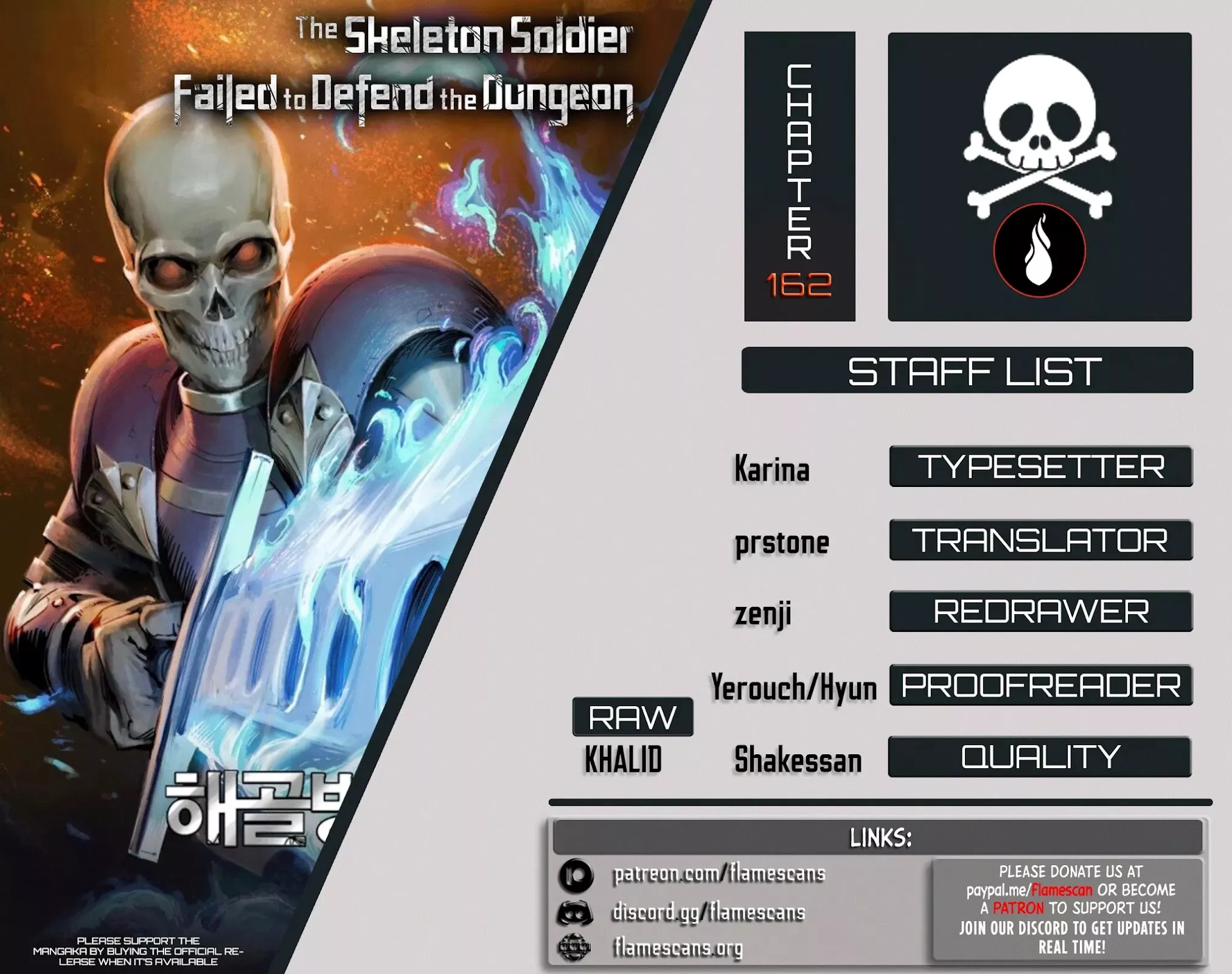 Read Skeleton Soldier Couldn’t Protect the Dungeon Chapter 163 Online