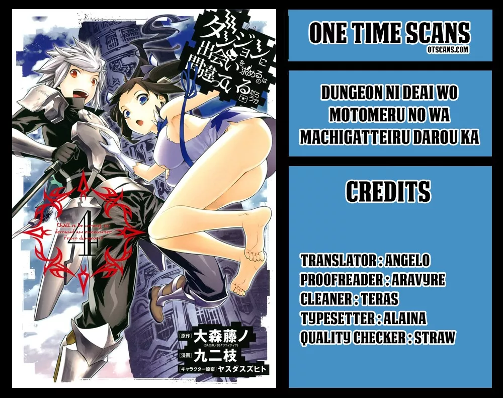 Read Dungeon ni Deai o Motomeru no wa Machigatte Iru Darou ka Chapter 74 - Tested Resolve Online