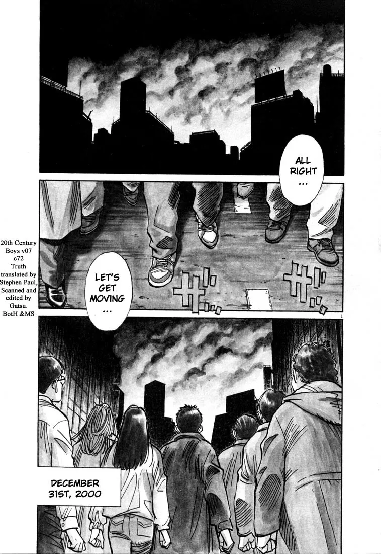 Read 20th Century Boys Chapter 72 - Truth Online