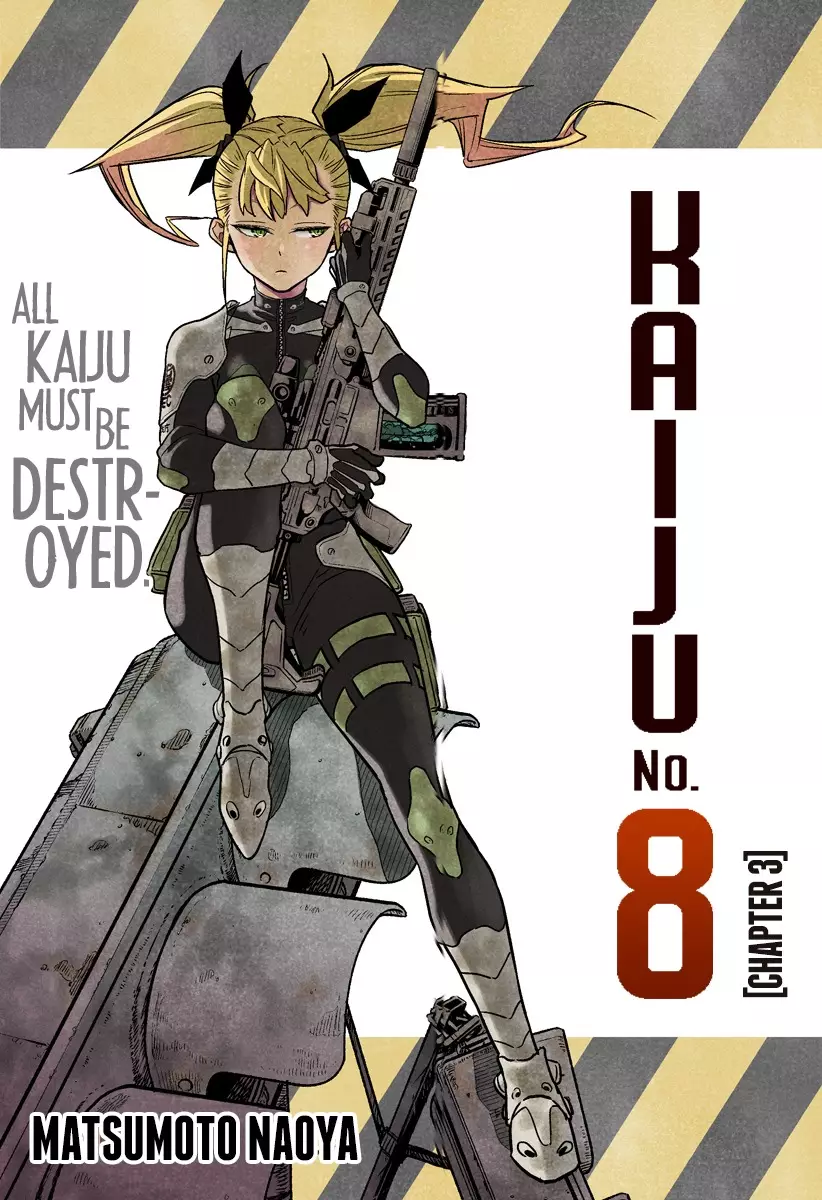 Read Kaiju No. 8 Chapter 3 Online